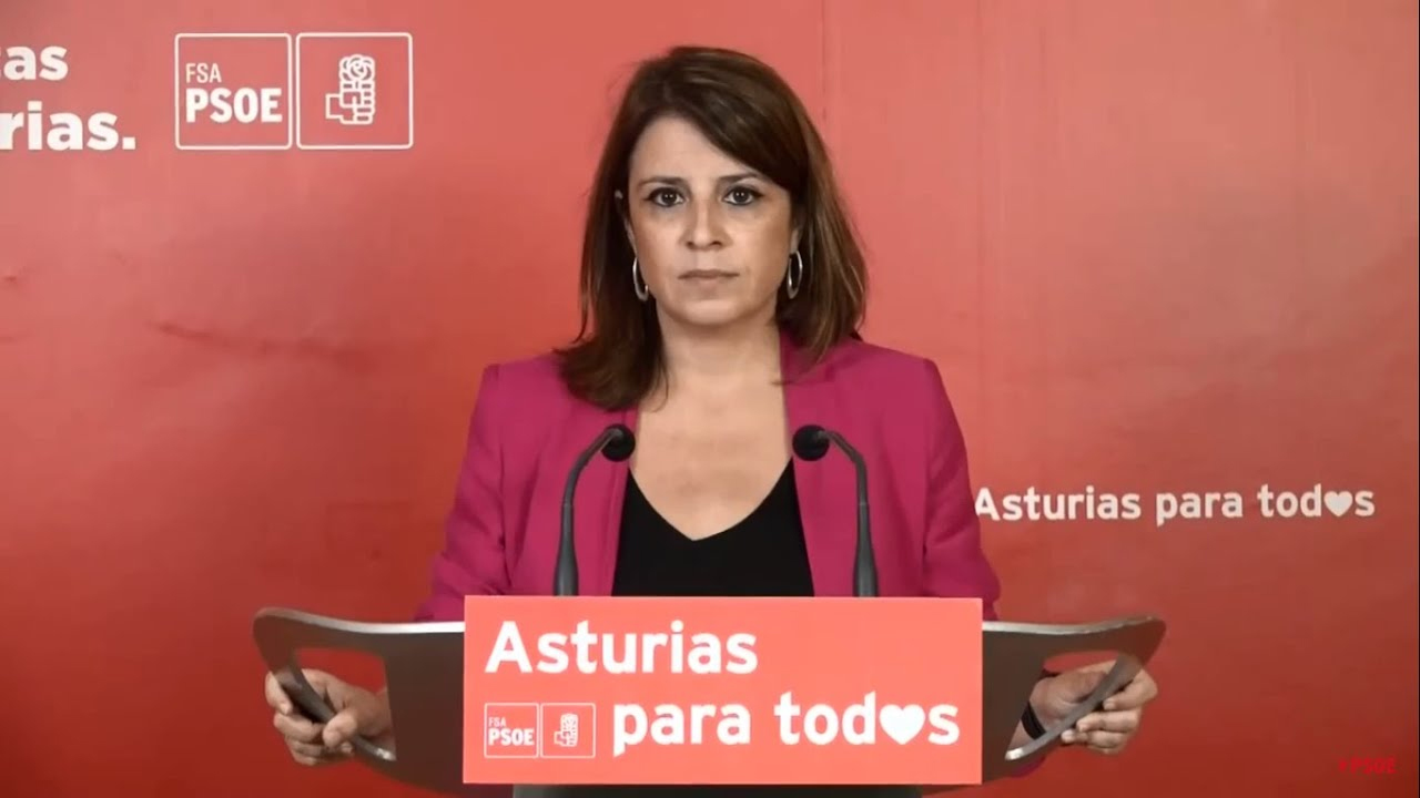 Adriana Lastra, vicesecretaria general y portavoz del Grupo Socialista en el Congreso
