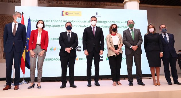 Presentación del proyecto 'Haciendo de España un polo industrial del hidrógeno verde en Europa'