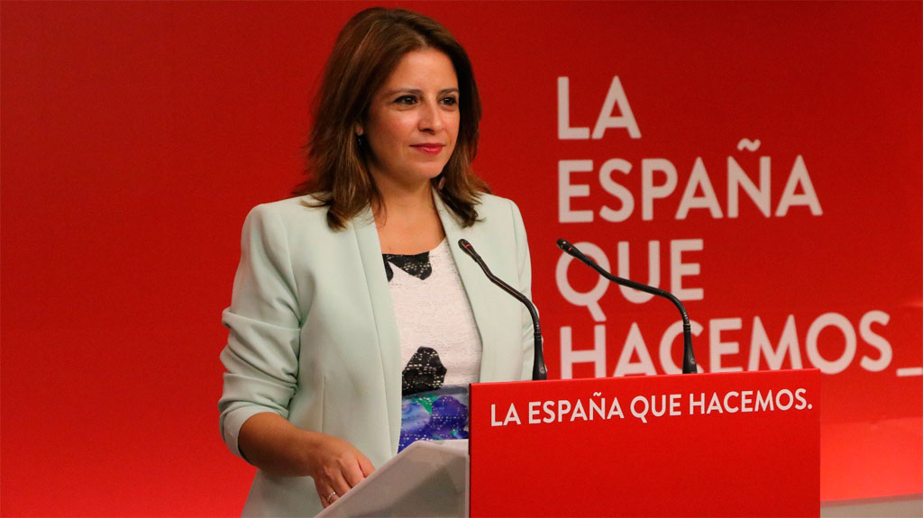 Comparecencia de Adriana Lastra, vicesecretaria general del PSOE y portavoz del Grupo Socialista en el Congreso de los Diputados