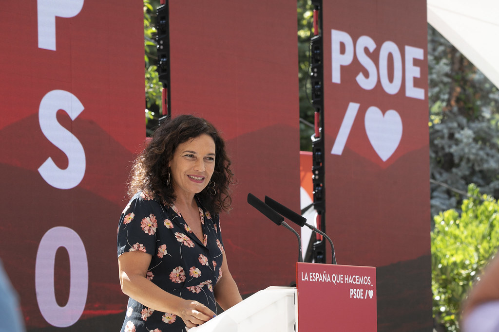 Lina Gálvez, eurodiputada del PSOE en el Parlamento Europeo y coordinadora de la Ponencia Marco 40 Congreso