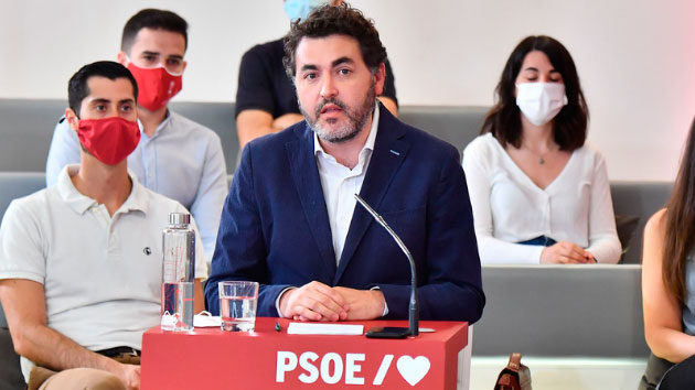 Jonás Fernández, eurodiputado del PSOE en el Parlamento Europeo y ponente del capítulo "Economía y Empleo, Innovación y Digitalización".