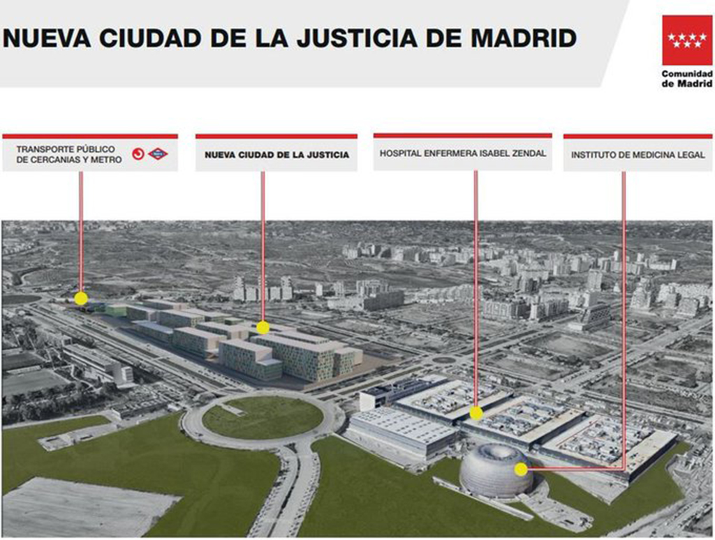El Secretario General del PSOE de Madrid, Juan Lobato pide la suspensión del proceso de concesión privada a 40 años de la Ciudad de la Justicia de la Comunidad de Madrid.
