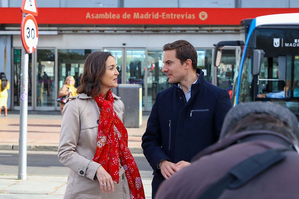 El líder de los socialistas madrileños ha anunciado que “ampliarán la Línea 8 del Metro de Madrid para conectar la zona de Nuevos Ministerios con el Distrito de Puente de Vallecas”