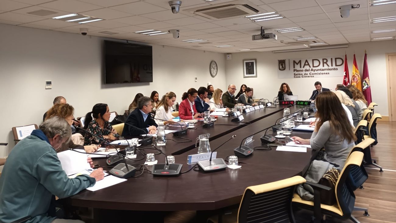 Comisión de Urbanismo, Medio Ambiente y Movilidad del Ayuntamiento de Madrid |EUROPA PRESS